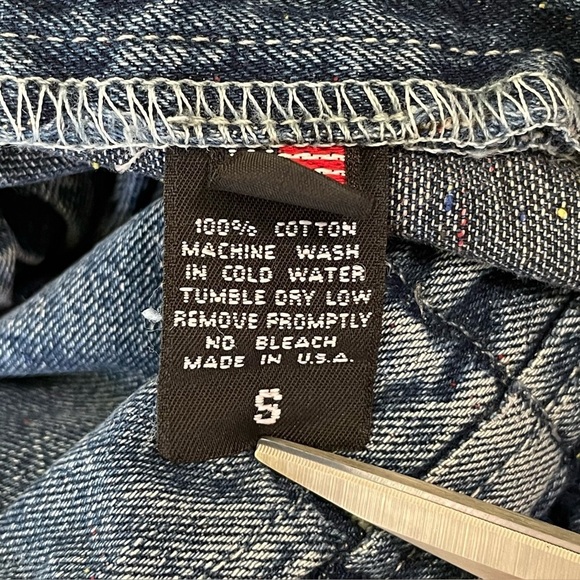 Dr. Collectors Drop Crotch Denim Pant Braided Rope Waist Low Slung Jeans Small - Picture 14 of 14